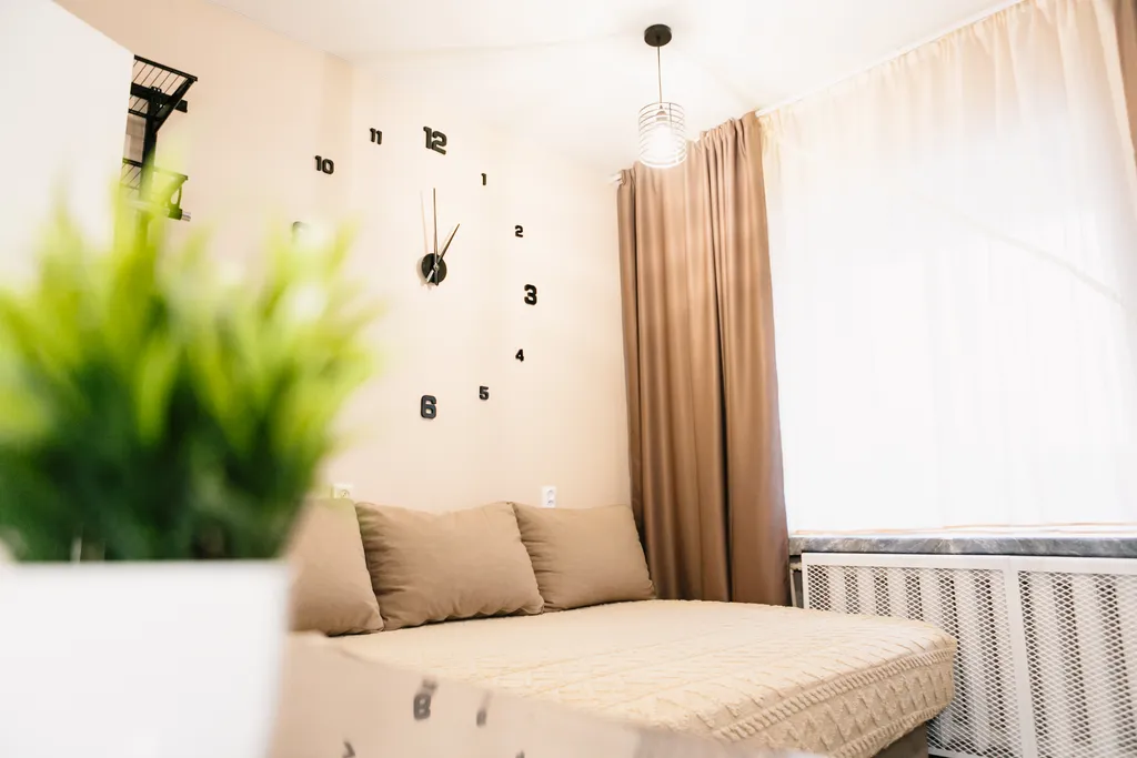 Современная светлая квартира в центре города