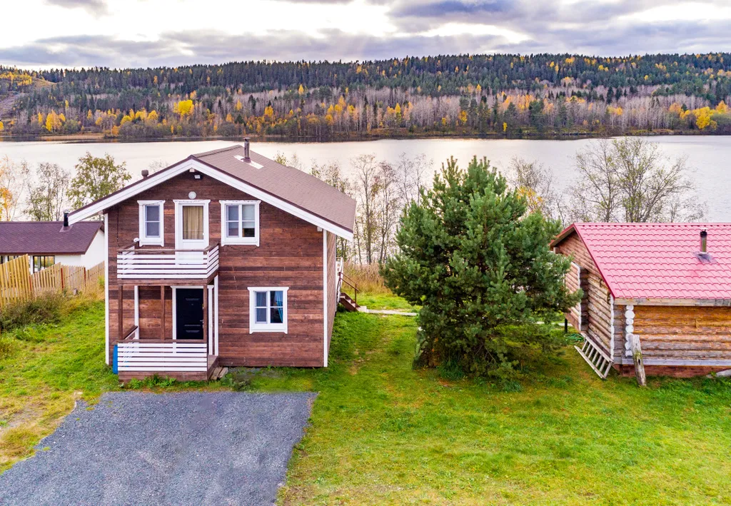 Коттедж с 3 спальнями Ялоранта на берегу Онежского озера
