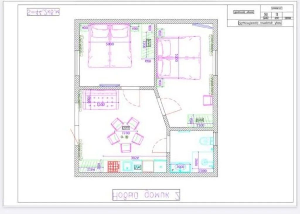 ШАЛЕ №7 (1-ЭТАЖ)   60м² до 6 мест