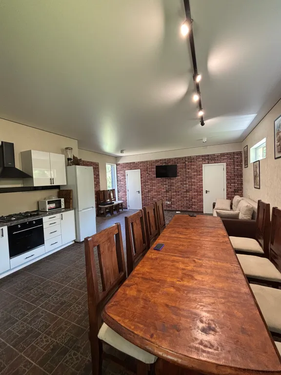 Дом с баней в лесу