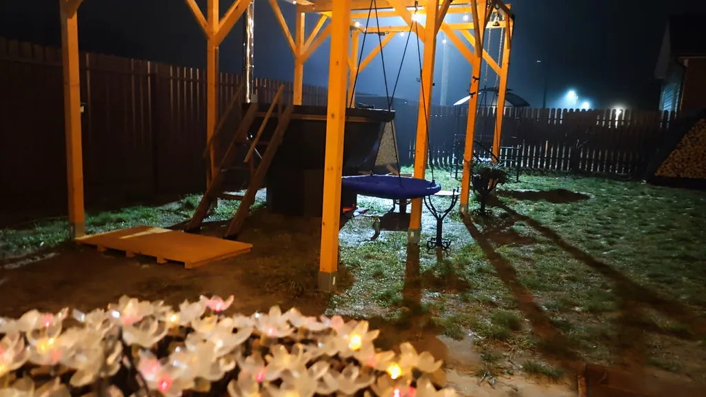 Дом А-фрейм с банным чаном