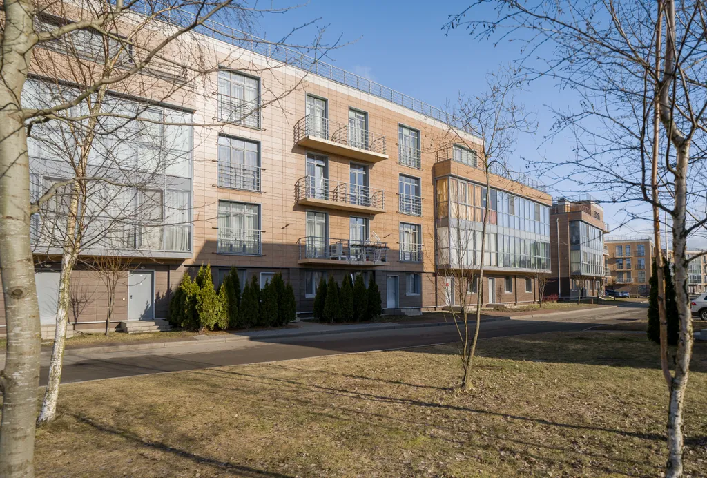 Квартира Квартира Дизайнерский апартамент-студия около Лахта-центра — Санкт-Петербург