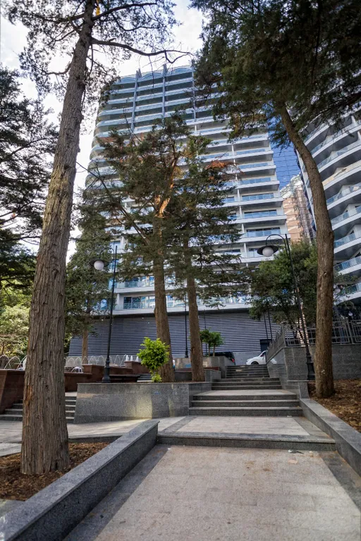 Апартамент с отдельной спальней и террасой вид на горы