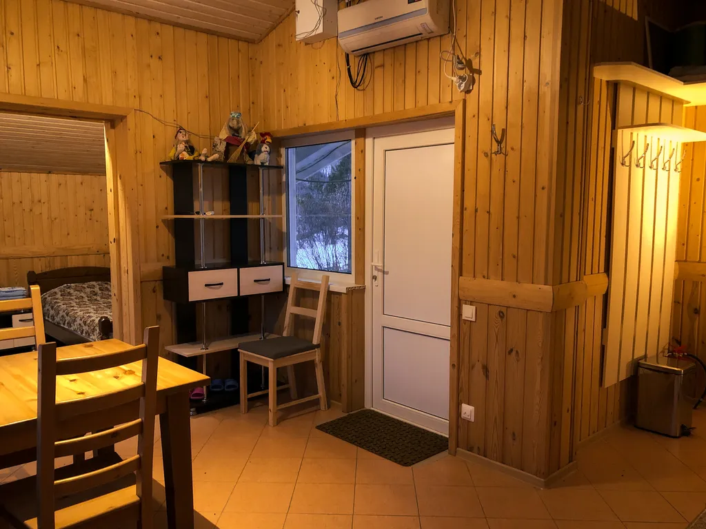 Домик с сауной и мангалом