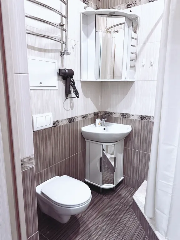 Видовая квартира рядом с дендрарием, в 15 мин от моря пешком