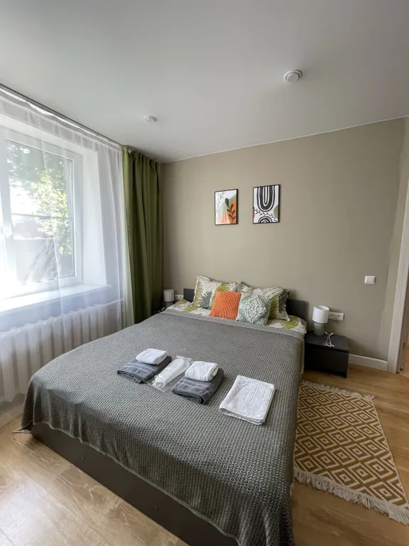 Квартира в бежевых тонах — аренда посуточно в Выборг