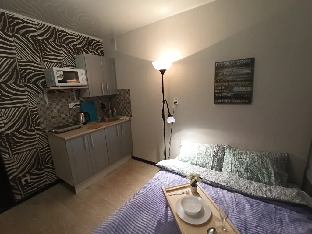 Уютная квартира-студия на двоих около метро