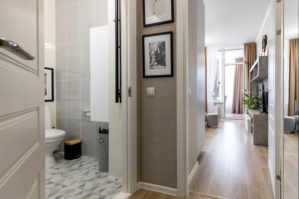 Квартира Квартира Современная студия рядом с Экспофорумом, Пушкиным, Павловском, аэропортом — Шушары