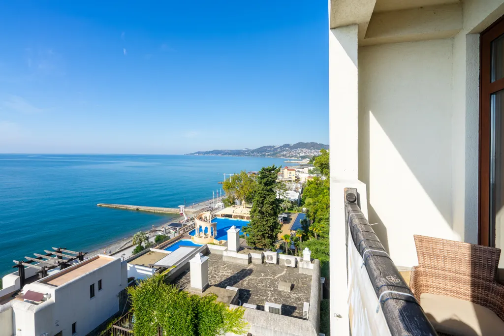 Апартаменты с собственным пляжем