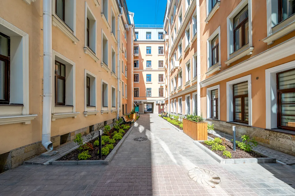Дизайнерская мансарда Green Attic с кондиционером у Невского проспекта