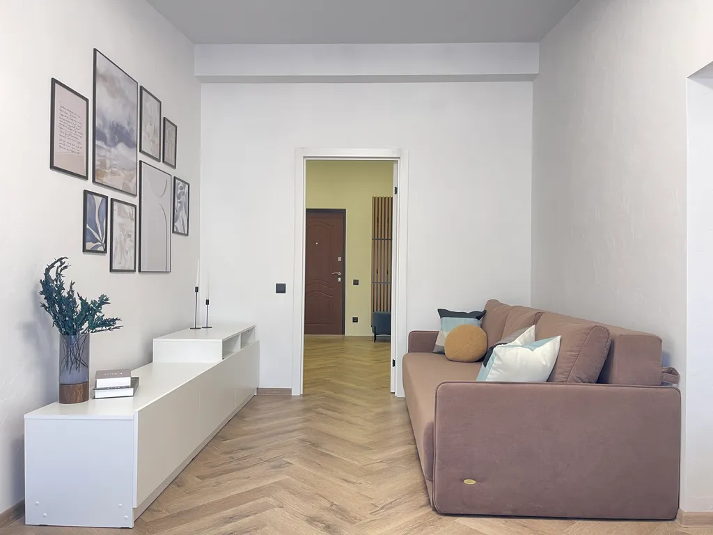 Квартира Евро-двухкомнатная квартира в паре минут от берега морской бухты — Севастополь