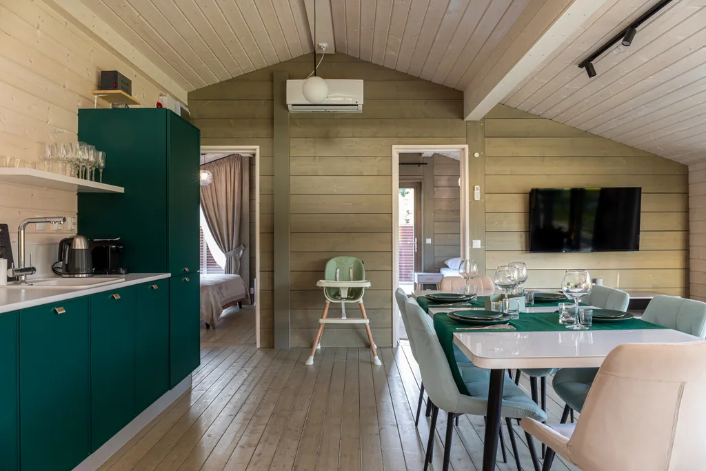 Скандинавский дом с купелью Гарнет Холидэй