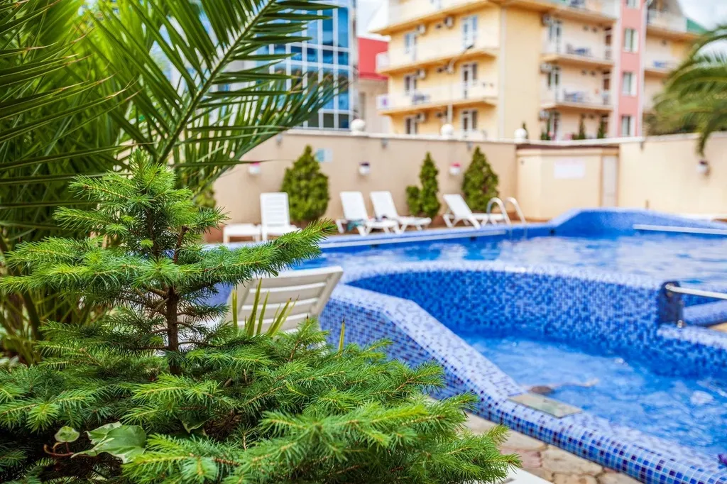 Квартира Уютная квартира у моря с теплым бассейном — Адлер