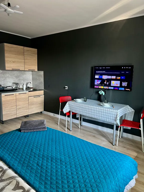 Уютная видовая студия в центре Кудрово