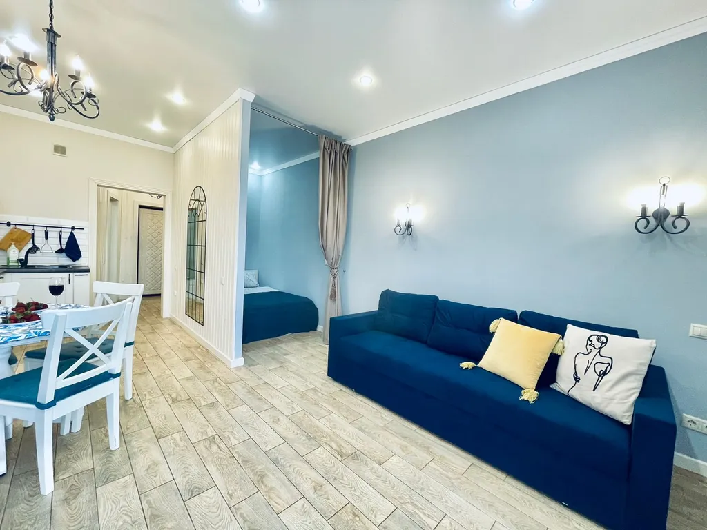 Квартира Квартира Blue Apartment in Olympic Park — Сириус