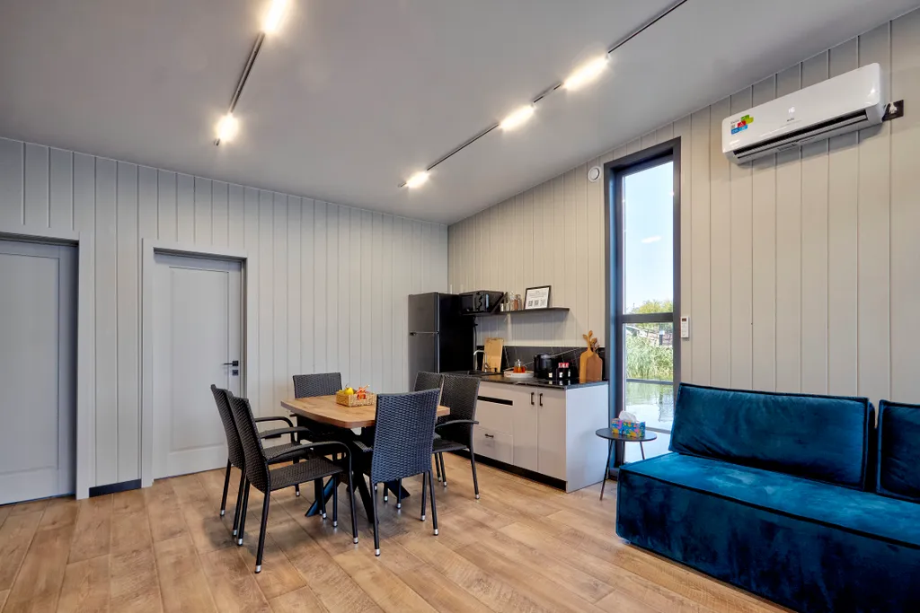 Дом Цапля на реке Саратовка