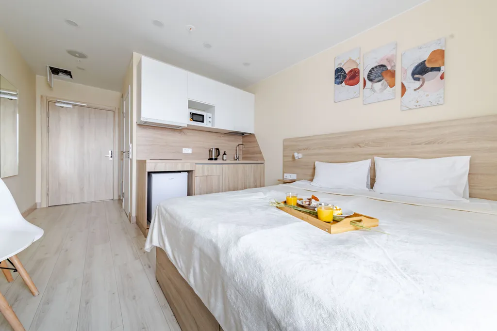 Квартира Апартаменты с кухней на черной речке — Санкт-Петербург