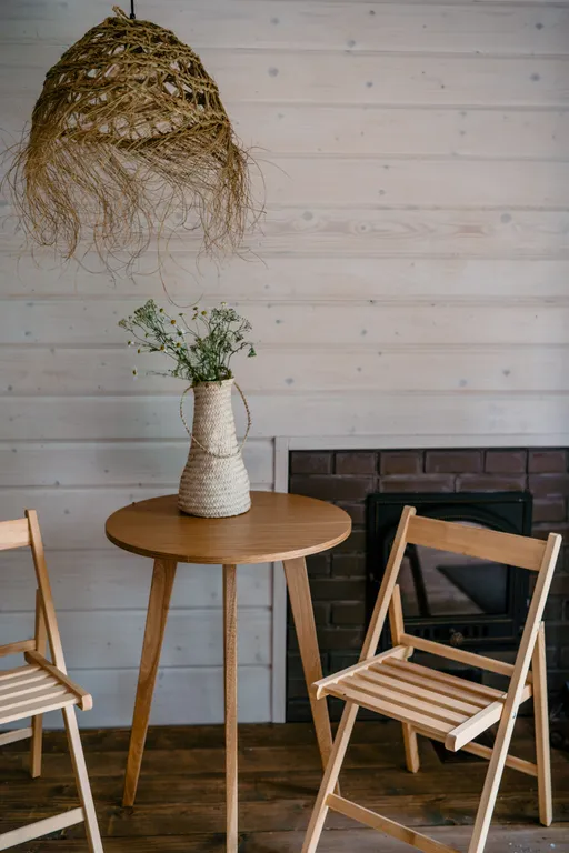 Домик с банькой и видом на озеро