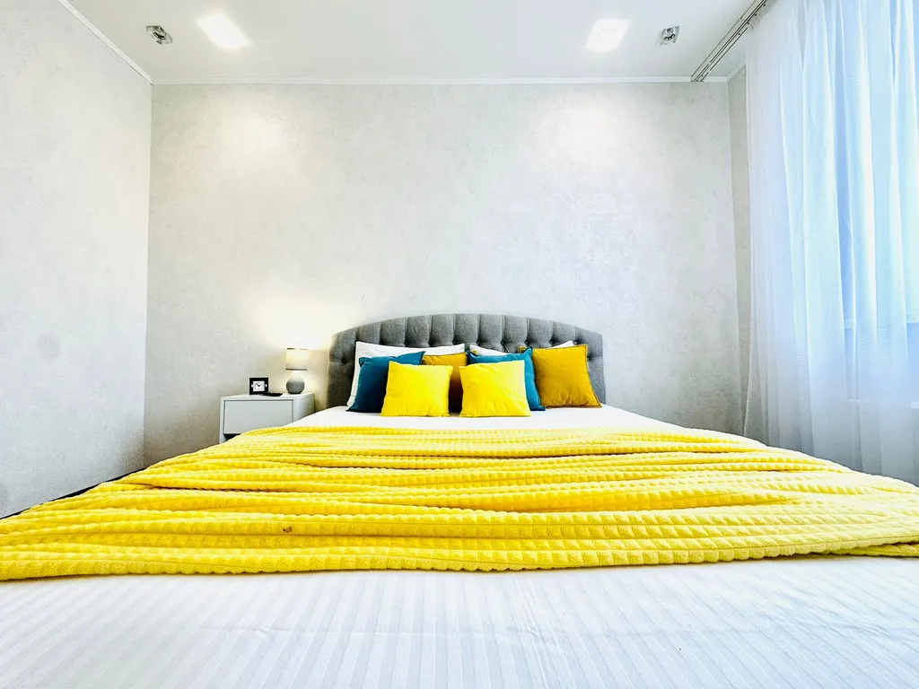 Уютная 2-комнатная квартира с балконом в центре города