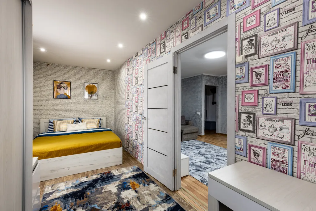 Квартира с видом на достопримечательности и набережную