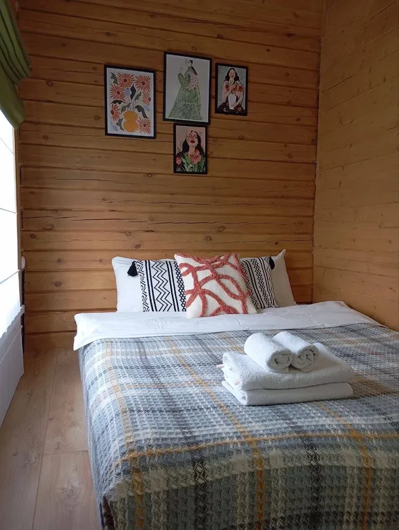 Дом из бруса с русской баней