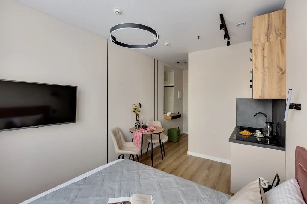 Квартира Квартира Дизайнерская студия на ботаническом саду — Москва