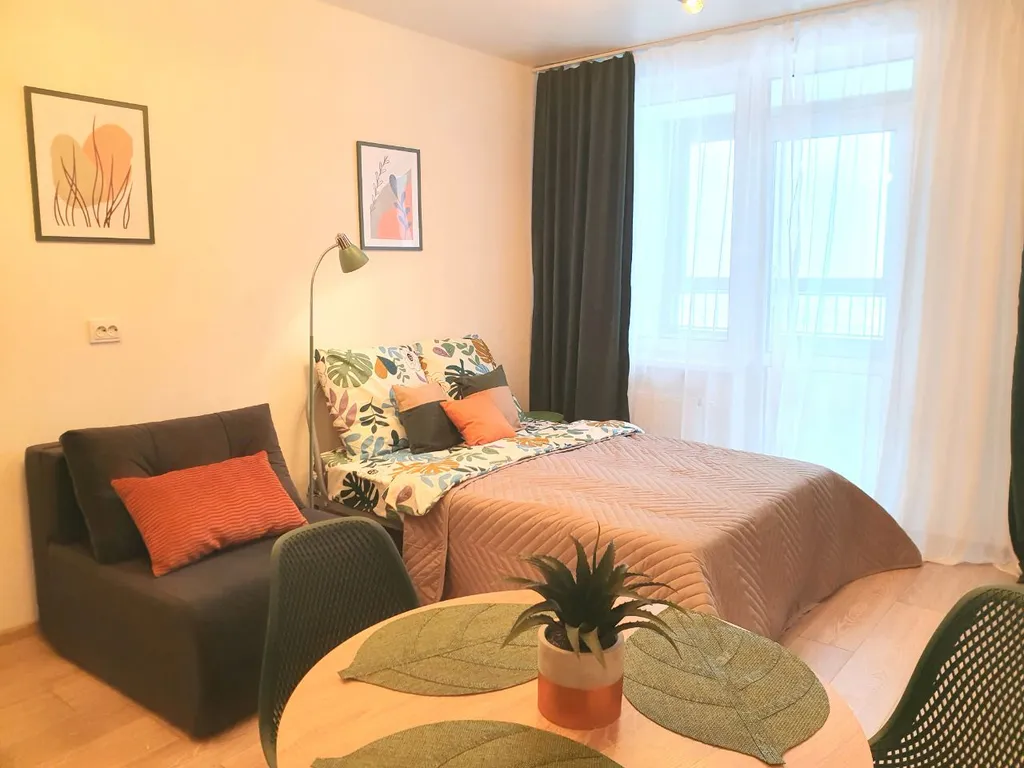 Стильная квартира у подножия горы Уктус