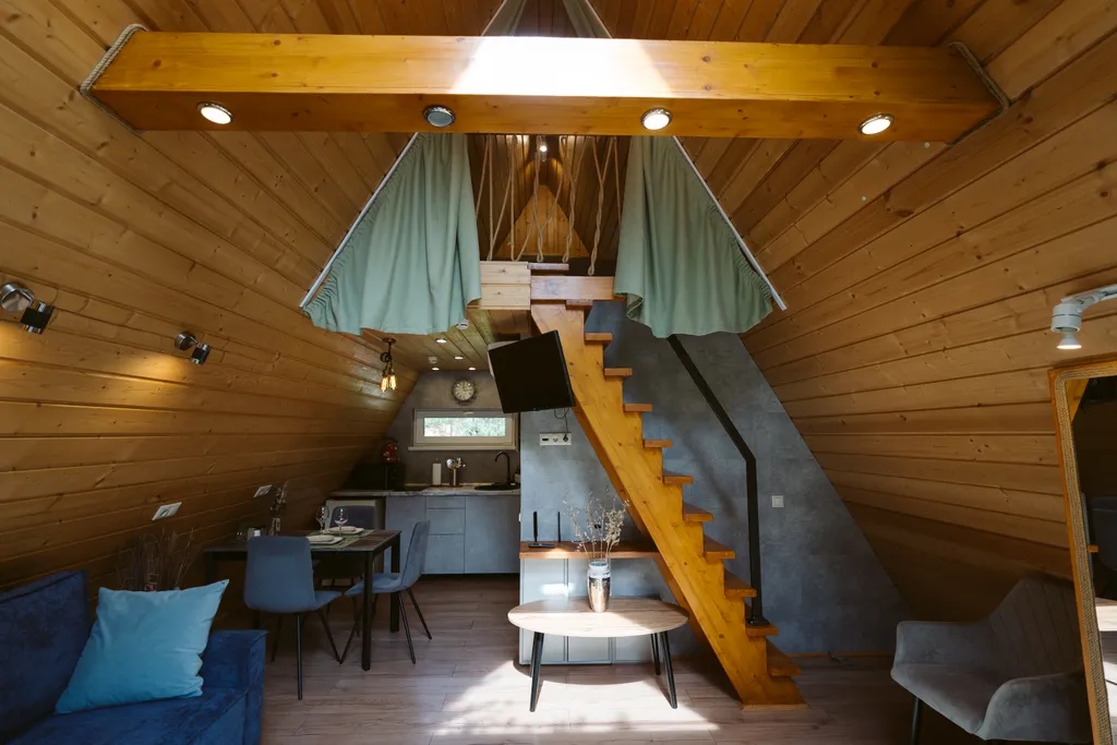 Домик A-Frame без купели 45m2