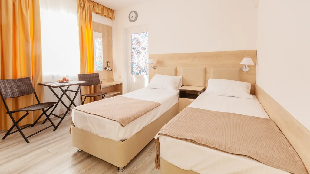 Квартира Квартира Студия с кухней, террасой, жаровней, барбекю, водопадом 20м2 — Геленджик