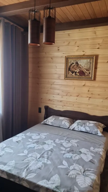 Новый дом с финской сауной, террасой и видом на гору Змейка