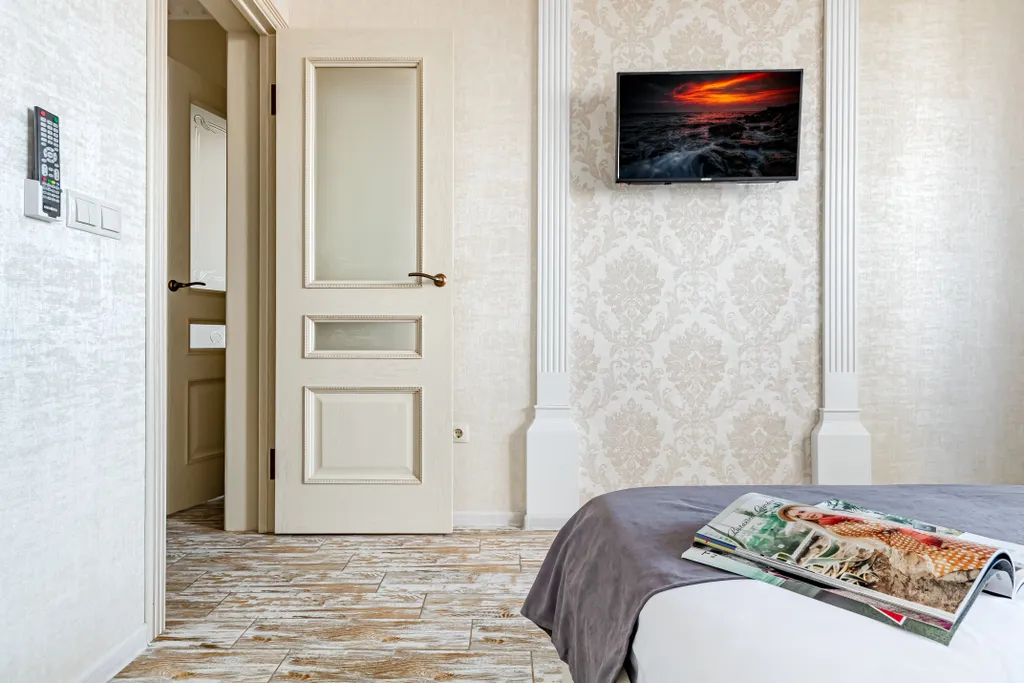 Квартира Квартира Стильная евродвушка с балконом, фмр, lounge-зона, техника, комфорт — Краснодар