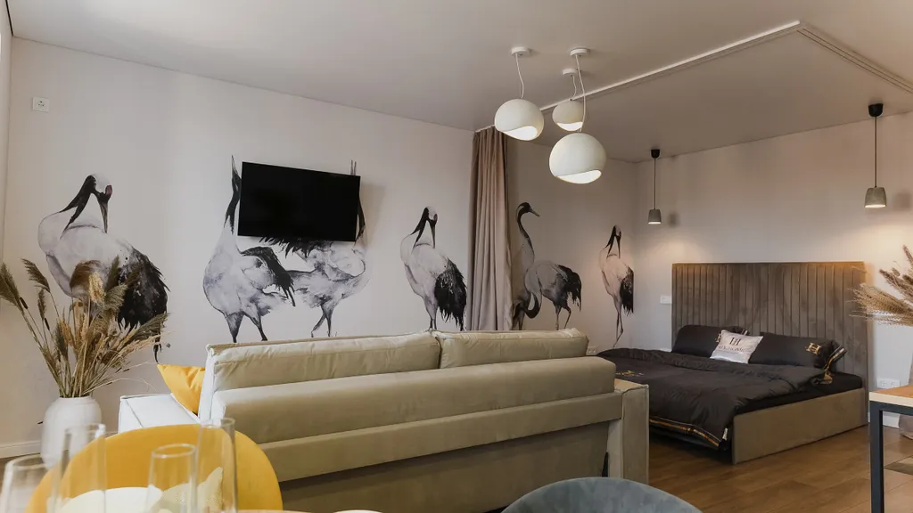 Журавли студия в новом районе города