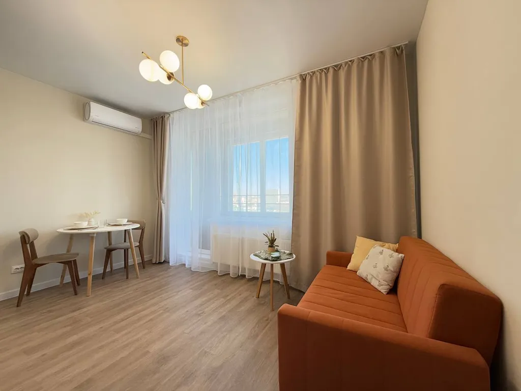 Просторная квартира возле набережной аквапарка