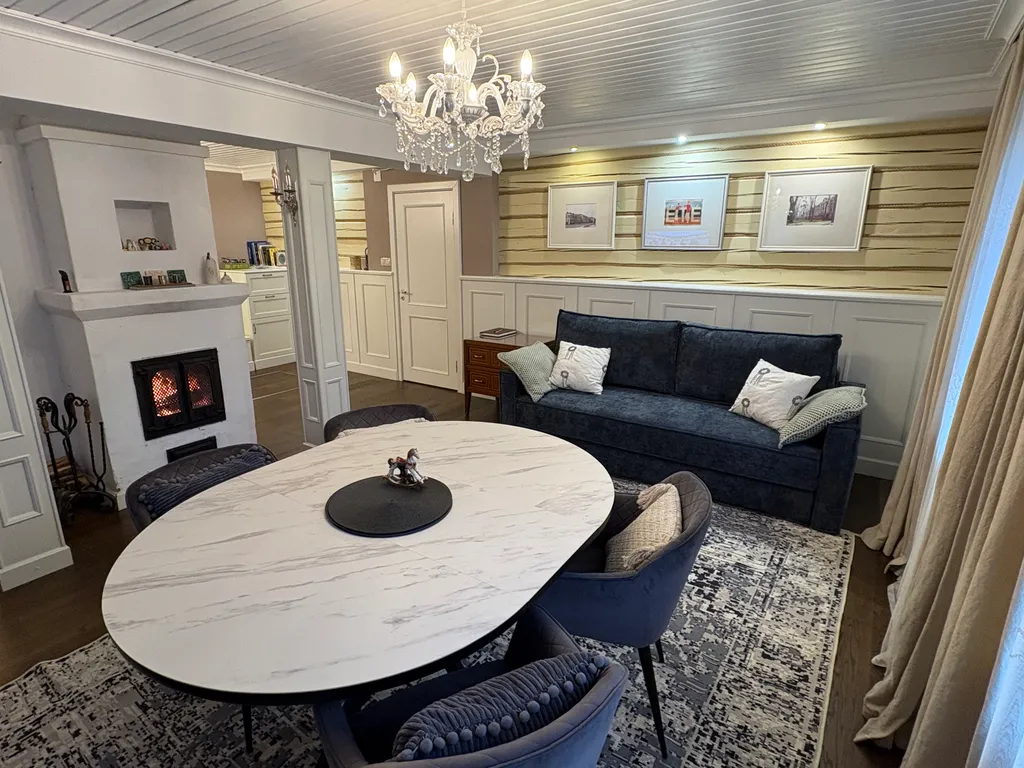 Коттедж Большой комфортабельный дом с террасами, мангалом и новой баней! — Красноармейское