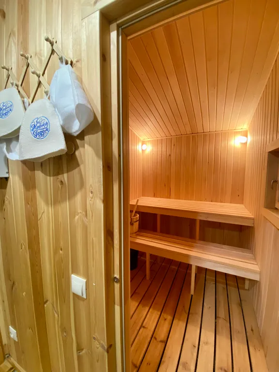 Домик с чаном и сауной