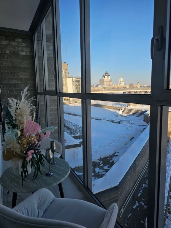 Квартира с видом на Кремль — аренда посуточно в Псков