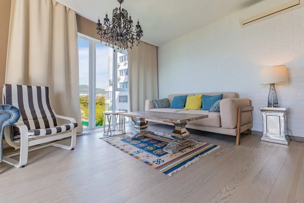 2-комнатная квартира с террасой и красивым видом