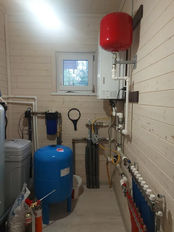 Коттедж Уютный теплый дом для отдыха в 15 километрах от КАД — Агалатово