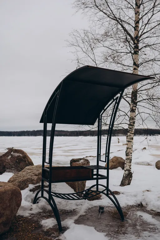 Коттедж с баней, банным чаном и видом на залив