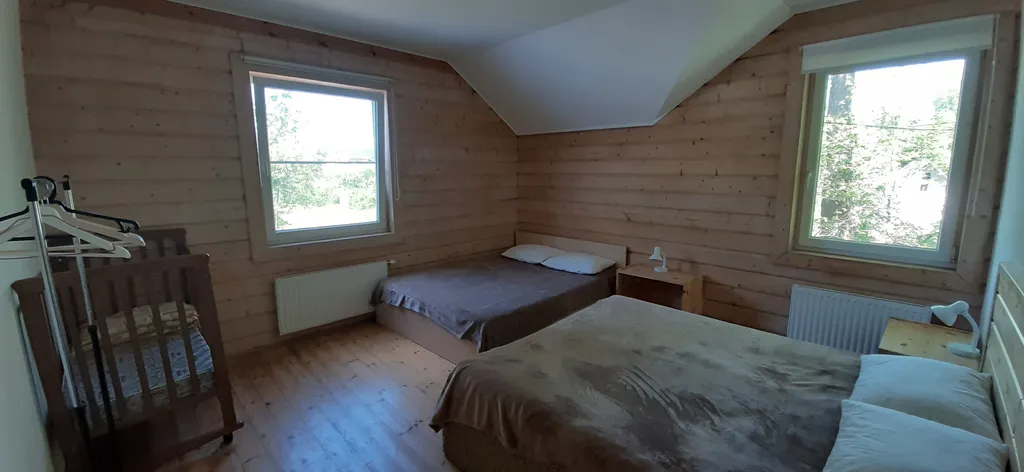 Загородный дом в черте города с русской баней