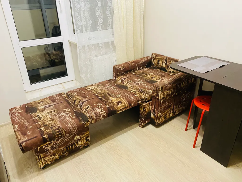 Уютная квартира с прекрасным видом на город в огнях