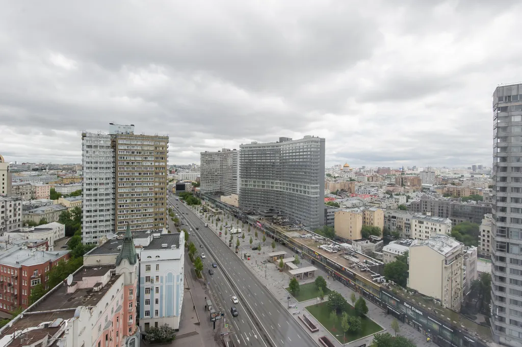 Квартира Панорамная квартира на Арбате с видом на Кремль — Москва
