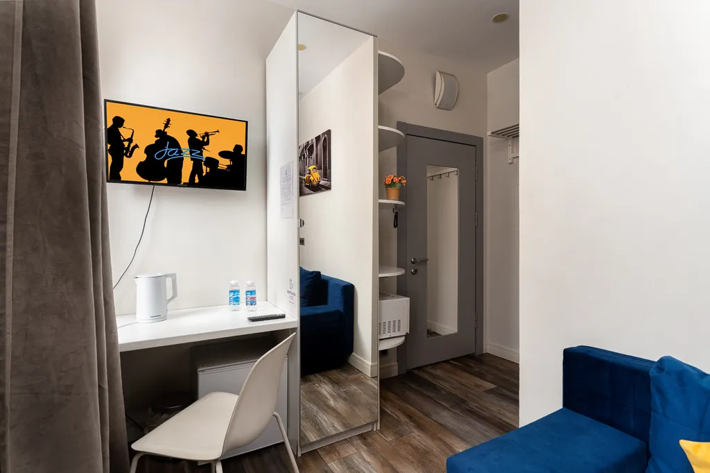 Квартира Квартира BestFlat24 Уютная студия на метро Бауманская — Москва