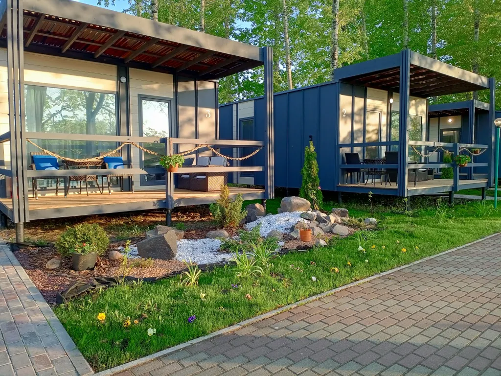 Коттедж Гостевой дом в глэмпинге на берегу реки — аренда посуточно в Долгопрудный