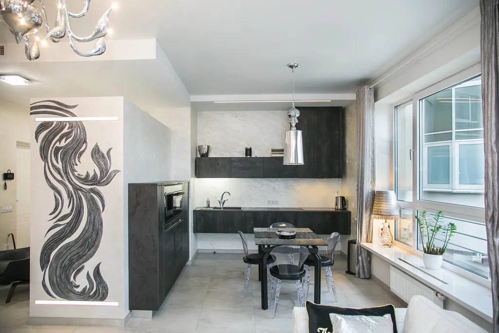 Квартира с 1 спальней в центре