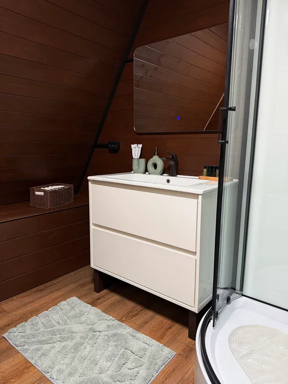 Зелёный а-фрейм