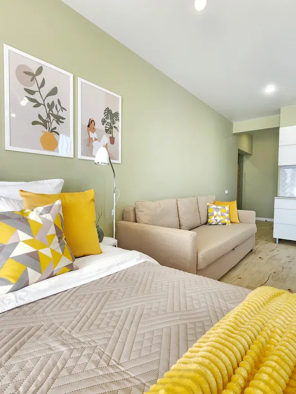 Новая студия с шикарным видом на Ангару