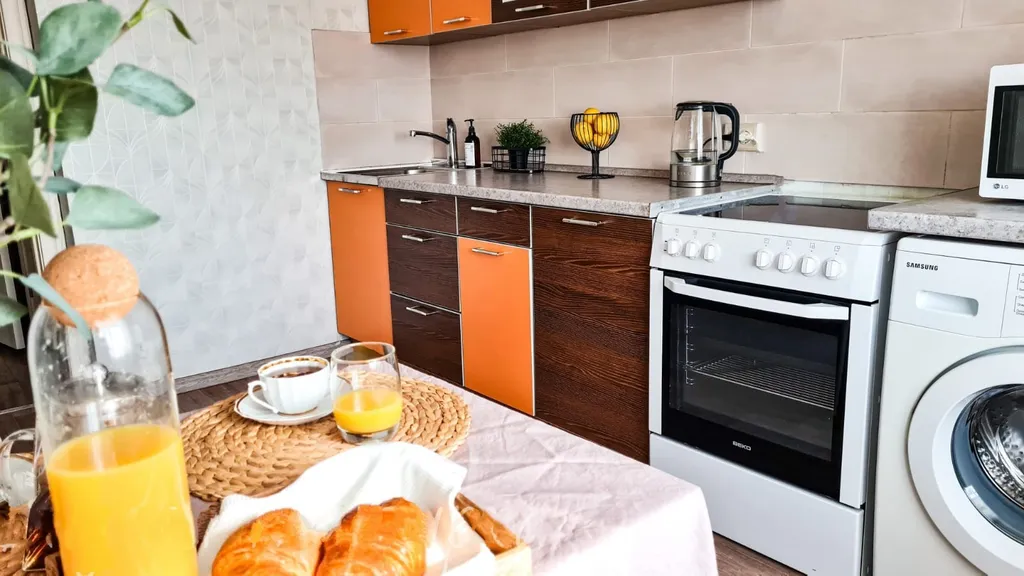 Квартира с камином в центре города