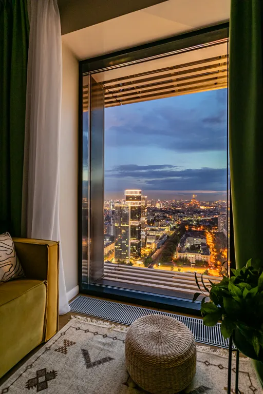 Квартира Квартира Бизнес класс на 52 этаже, умный дом и потрясающий вид на Москву — Москва