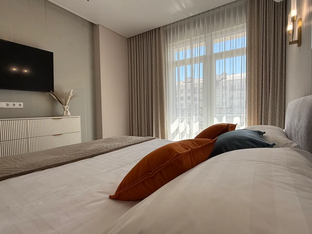 Апартаменты В Изумрудном Городе с дизайнерским ремонтом